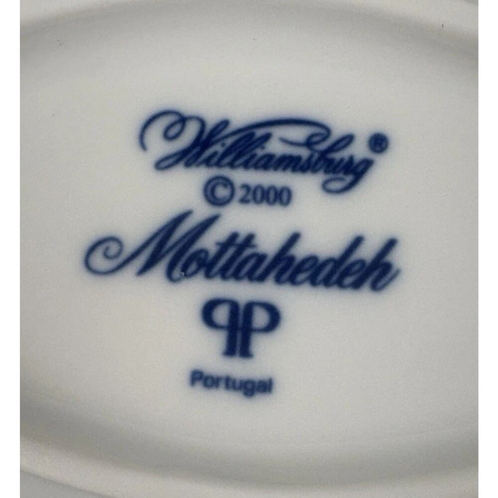 Mottahedeh " TIS LIBERTY OF CHOICE THAT SWEETENS LIFE Historic saucers lot of 3 - Picture 3 of 3